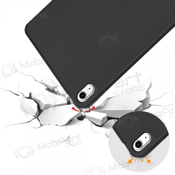 Apple iPad 10.9 2022, iPad 11 2025 hoesje - Tech-Protect SmartCase Pen Holder (zwart)