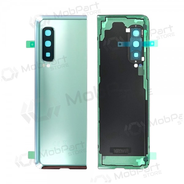 Samsung F900 / F907 Galaxy Fold achterklep batterij (zilver) (gebruikt grade A, origineel)