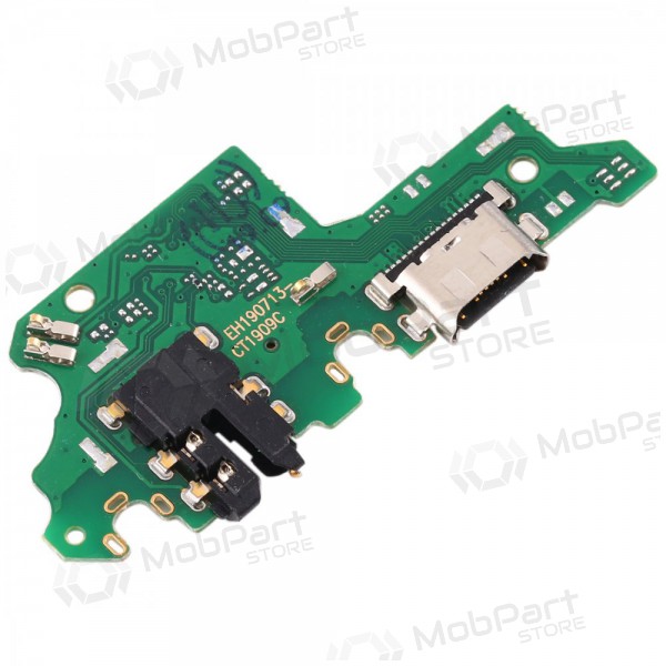 Huawei Honor 9X oplaadconnector en microfoon