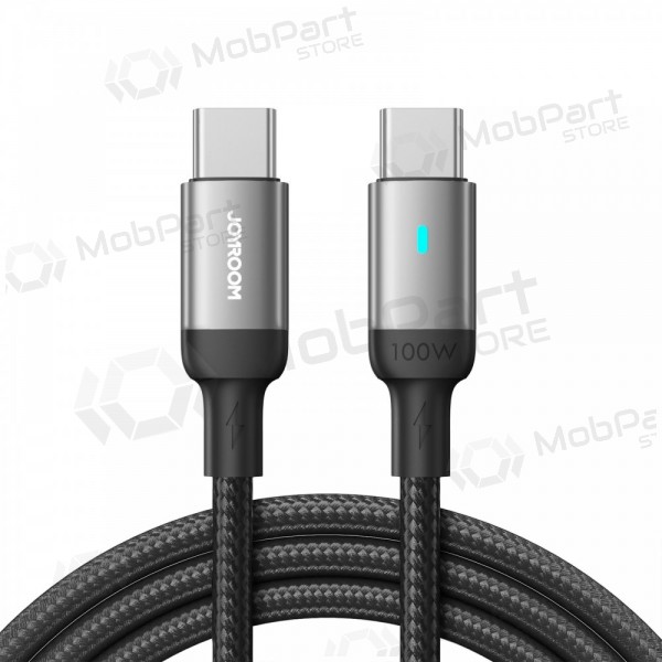 USB kabel Joyroom S-CC100A10 Type-C to Type-C 100W 1.2m zwart