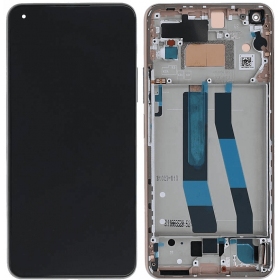 Xiaomi 11 Lite 5G NE scherm (roze) (met een frame) (origineel)