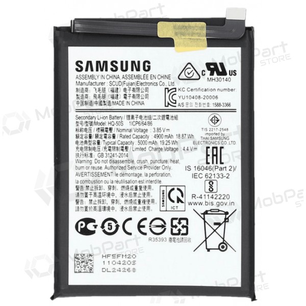 Samsung Galaxy A02s, A03, A03s batterij, accu (origineel)