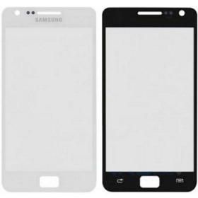 Samsung i9100 Galaxy S2 Scherm glas (wit)