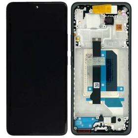 Xiaomi Redmi Note 14 Pro+ scherm (blauw) (met een frame) (origineel)