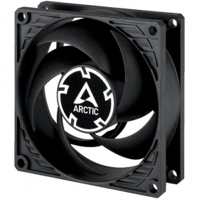 Case-fan ARCTIC P8 MAX, 4-pin, 80mm, zwart
