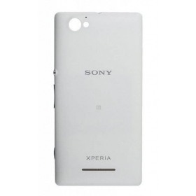 Sony Xperia M achterkant (wit) (gebruikt grade A, origineel)
