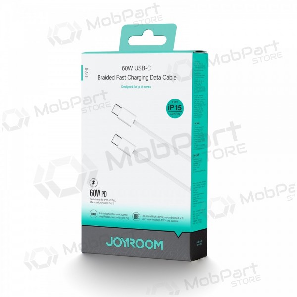 USB kabel Joyroom S-A45 USB-C to USB-C 60W 1.0m wit