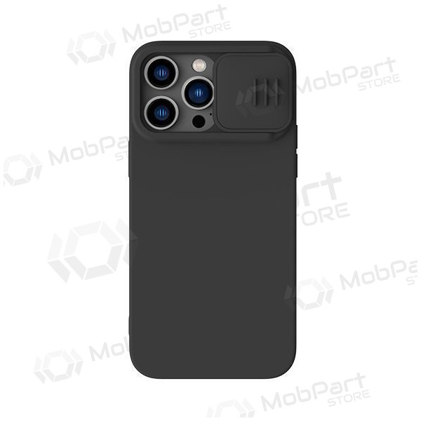 Apple iPhone 15 Plus hoesje „Nillkin Silicone“ (zwart)