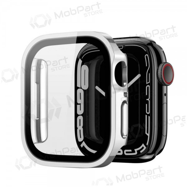 Apple Watch 44mm LCD schermbeschermer / hoesje - Dux Ducis Hamo (zilver)