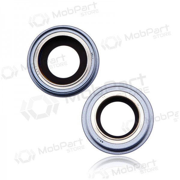 iPhone 14 / 14 Plus camera glas (2stuks) (blauw) (met een frame)