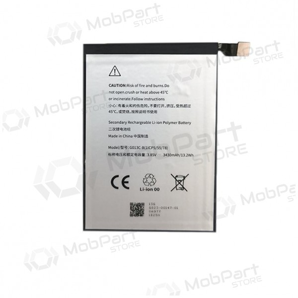 GOOGLE Pixel 3 XL batterij / accu (3430mAh)