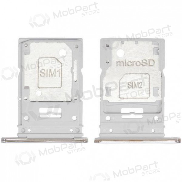 Samsung A536 Galaxy A53 5G SIM-kaarthouder (wit) (service pack) (origineel)