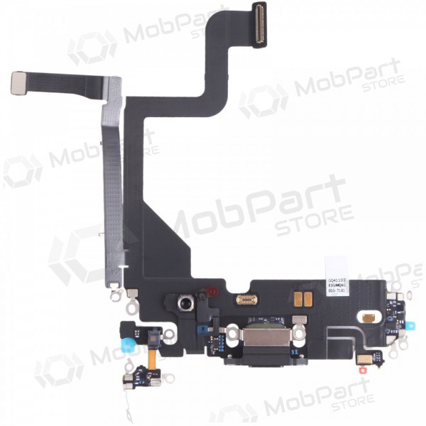 Apple iPhone 13 Pro oplaadpoort en microfoonaansluiting (zwart)
