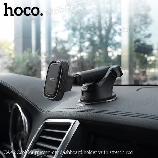 Autotelefoonhouder Hoco CA42 Cool Journey, mounted on the dashboard, magnetic
