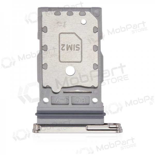 Samsung Galaxy S23 / S23 Plus Dual SIM-kaarthouder (Cream)