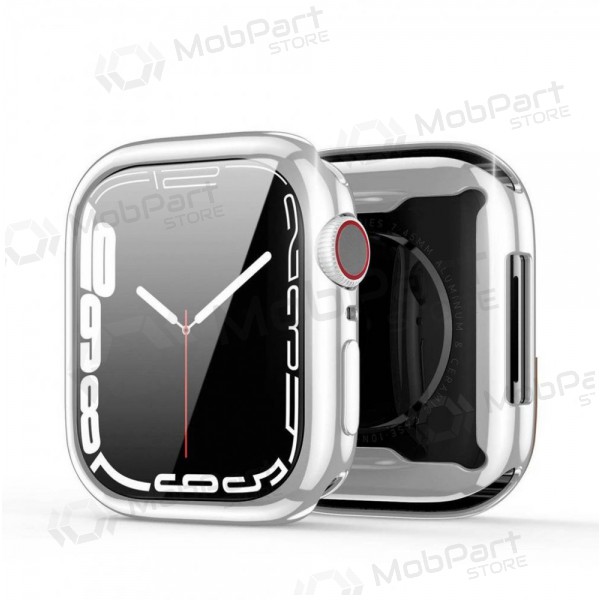 Apple Watch 44mm LCD schermbeschermer / hoesje - Dux Ducis Samo - (zilver)