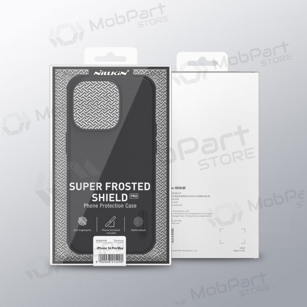 Apple iPhone 14 Plus hoesje - Nillkin Frosted Shield (zwart)