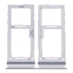 Samsung A525 / A526 / A528 / A725 / A726 A52 Galaxy 4G / A52 5G / A52S 5G / A72 4G / A72 5G SIM-kaarthouder (wit) (service pack) (origineel)