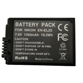 NIKON EN-EL25 1350mAh foto batterij / accu