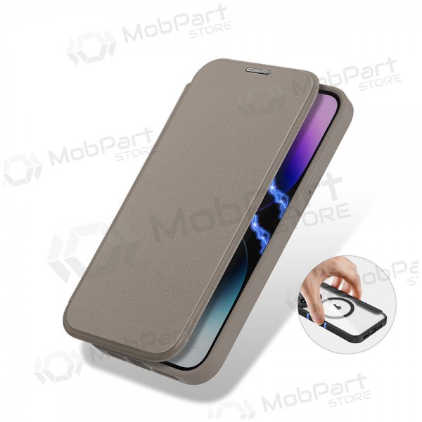 Apple iPhone 14 Pro hoesje - Dux Ducis Skin X Pro (bruin)