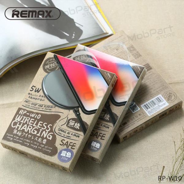 Lader draadloze Remax RP-W10 5W (zilverachtig)