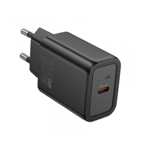 Telefoonoplader Hoco N60 20 W GaN USB-C zwart