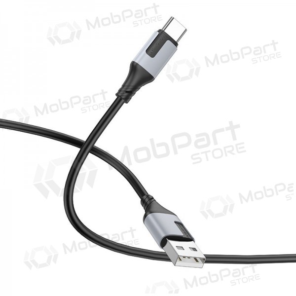 USB kabel Borofone BX101 USB-A to USB-C 1.0m zwart