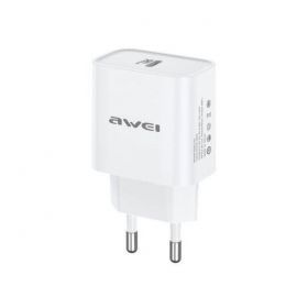 Telefoonoplader Awei PD61-EU 20 W USB-C wit