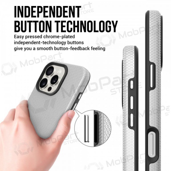 Apple iPhone 13 Pro hoesje „Perfectionists“ (zilverachtig)