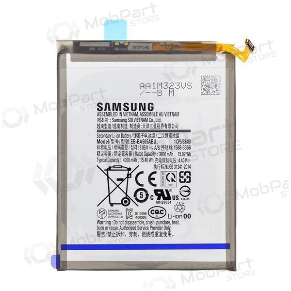 Samsung Galaxy A20, A30, A30s, A50, A50s batterij, akumuliatorius (origineel)
