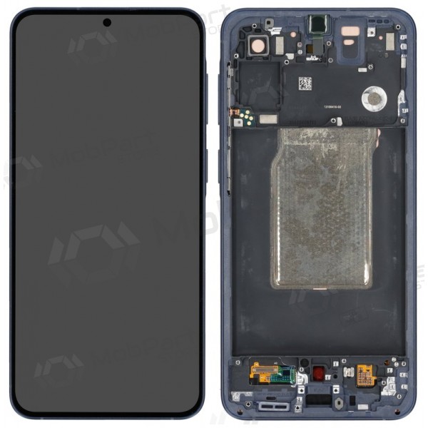 Samsung Galaxy A57 5G scherm (donkerblauw) (met frame) (Premium)