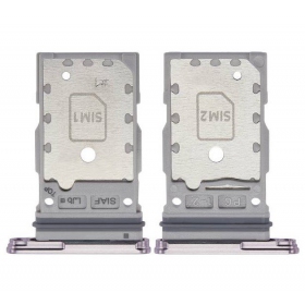 Samsung Galaxy S23 / S23 Dual SIM-kaarthouder (levandos) (service pack) (origineel)