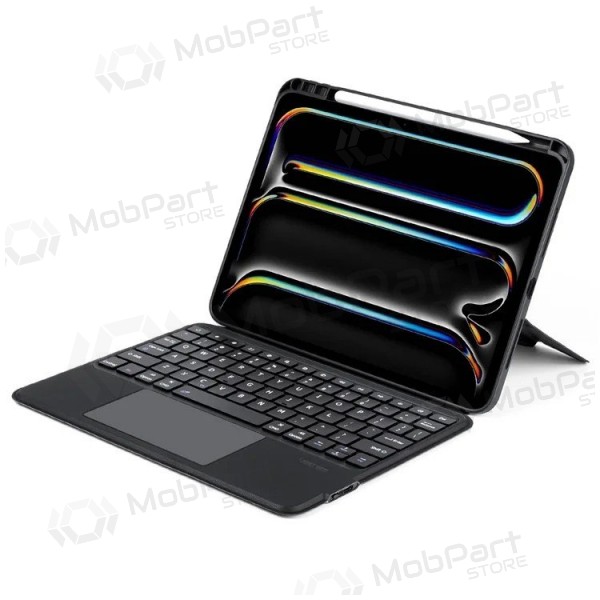 Apple iPad Pro 11 2024, 2025 hoesje met toetsenbord - Dux Ducis DK (zwart)