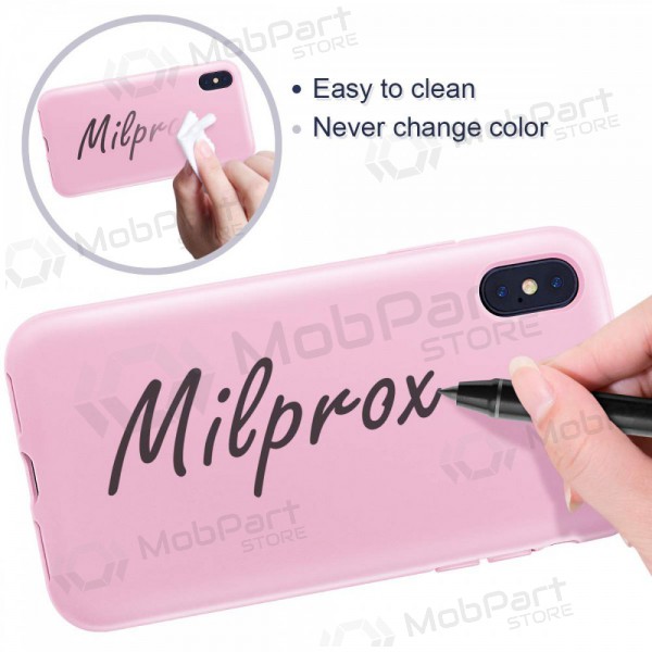 Apple iPhone 13 Pro Max hoesje - Liquid Silicone - 1.5mm (roze)