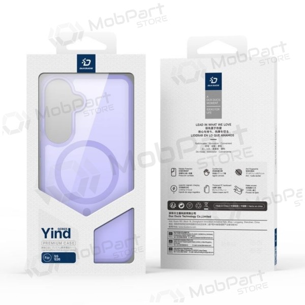 Samsung Galaxy S26 Ultra hoesje - Dux Ducis Yind MagSafe (paars)