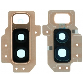 Samsung G965 Galaxy S9 Plus camera glas (gouden)
