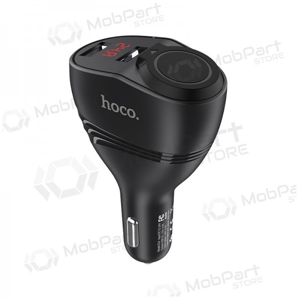 Lader automobilinis Hoco Z34 x 2 USB (3.1A) (zwart)