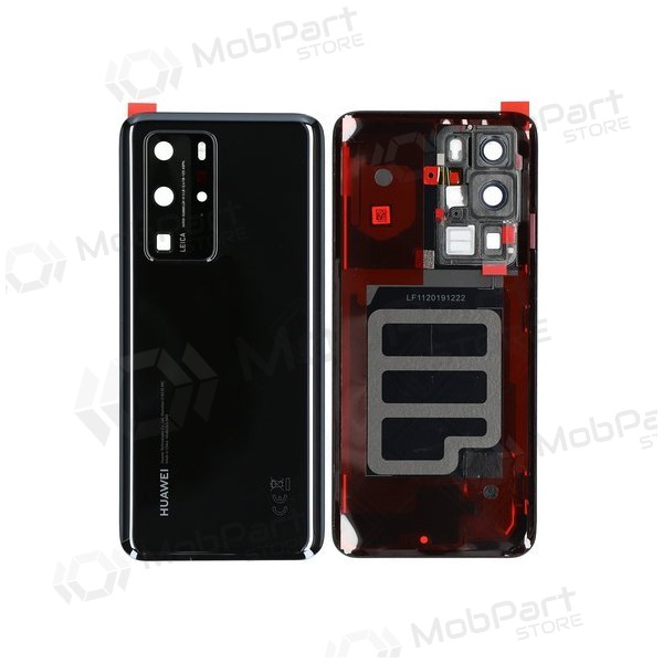 Huawei P40 Pro achterkant (zwart) (gebruikt grade C, origineel)
