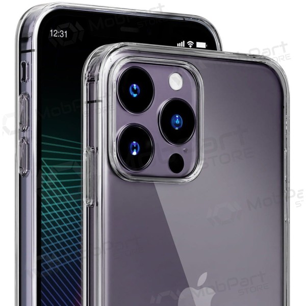 Apple iPhone 15 hoesje - 3MK Clear Case (transparant)