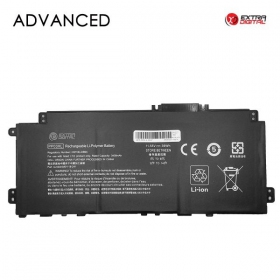 HP PP03XL, 3400mAh laptop batterij, Advanced