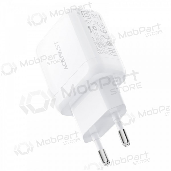 Lader Acefast A130 20W USB-C wit