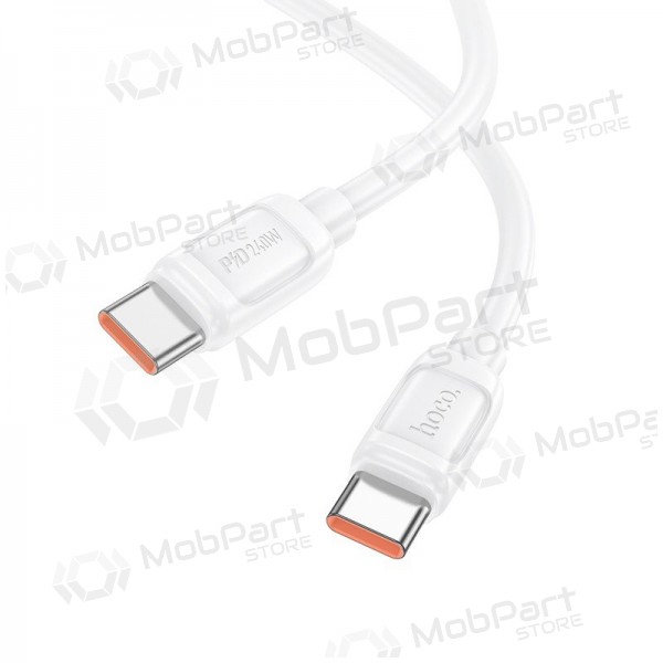 USB-C kabel Hoco X115 USB-C naar USB-C 1 m 240 W wit