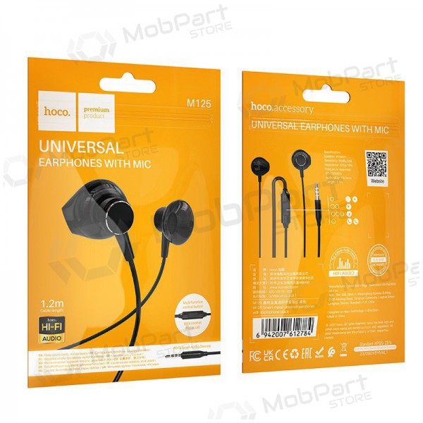 Ausinės Hoco M125 3,5mm