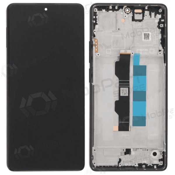 Xiaomi Redmi Note 13 Pro 4G, Poco M6 Pro 4G scherm (zwart) (met een frame) (OLED)