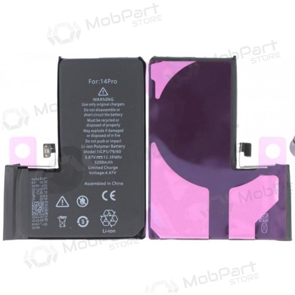 Apple iPhone 14 Pro batterij, akumuliatorius (Premium)