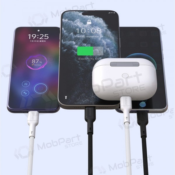 USB-C kabel Dudao L9C USB-C naar USB-C 2 m 65 W zwart