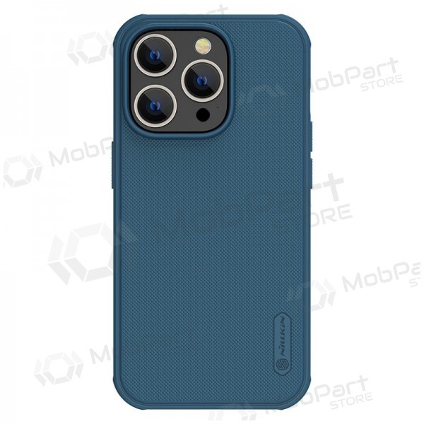 Apple iPhone 14 Plus hoesje - Nillkin Frosted Shield (blauw)