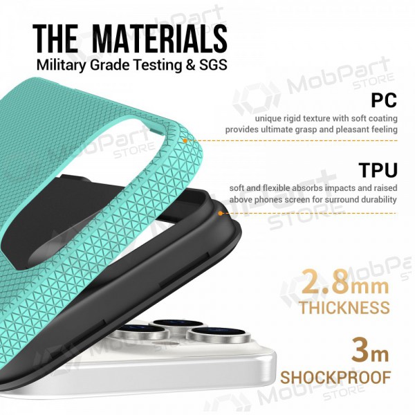 Apple iPhone 14 Pro hoesje „Perfectionists“ (groen)