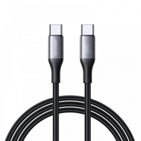 USB kabel Joyroom S-A28 USB-C to USB-C 60W 1.0m zwart