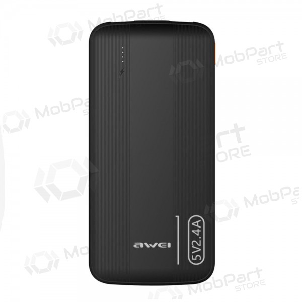 Externe batterij Power Bank Awei P20K 5V/2.4A 10000mAh zwart